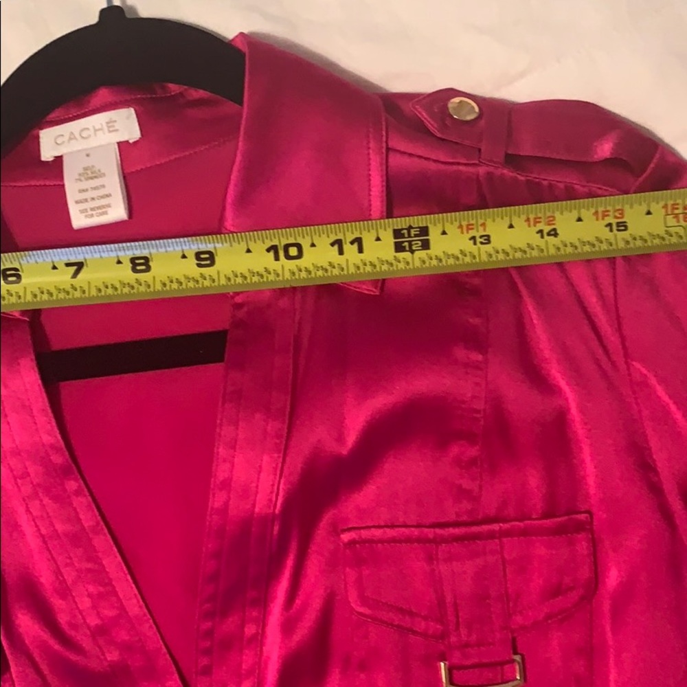Cache silk blouse - Picture 5 of 9